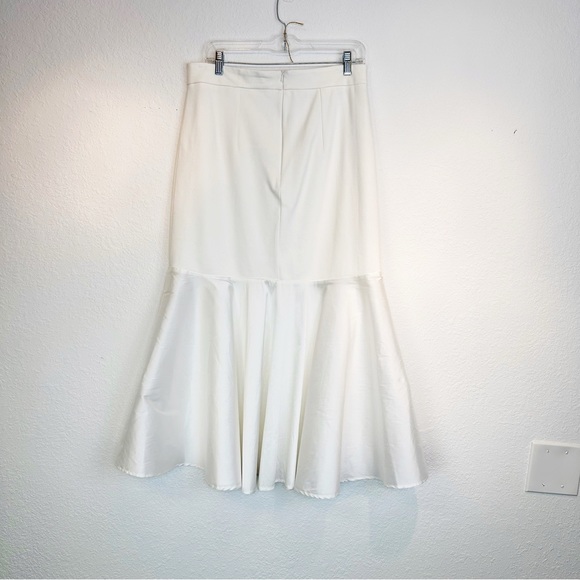 Vita Grace Sienna Cocktail Contrast Fit n Flare Skirt Alabaster Size 12 - Picture 9 of 13